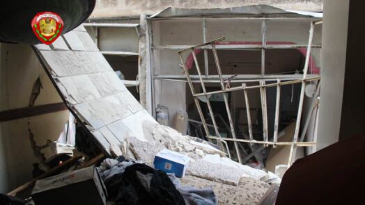 إصابة عائلة وتصدع منزلين بانفجار أسطوانة غاز في حي الخطيب بدمشق