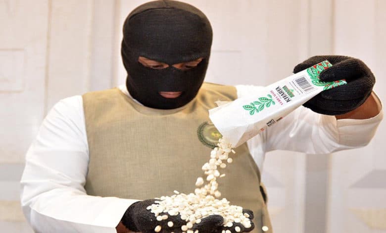 السعودية تضبط ١٩ مليون حبة مخدرة ضمن علب متة "خارطة الخضراء"