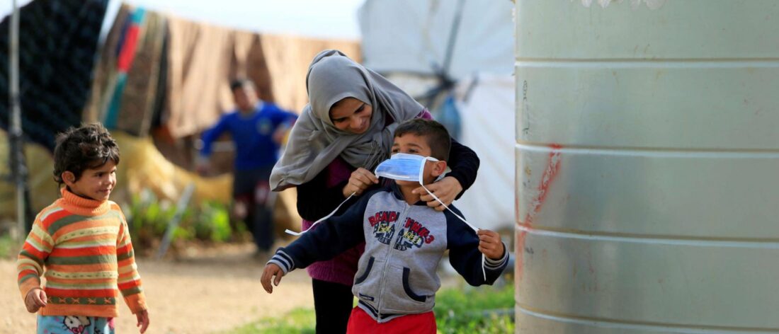كورونا 16 إصابة بين اللاجئين السوريين في لبنان