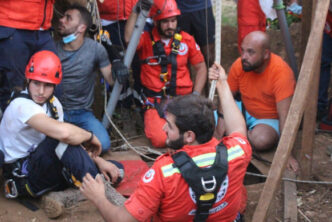 بالصور وفاة 5 سوريين غرقاً في بئر ارتوازي في لبنان