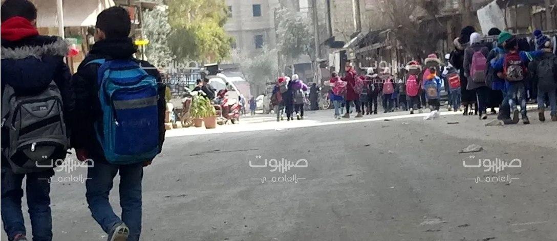 مدارس جنوب دمشق "المهملة حكوميا": خطباء المساجد يدعون الأهالي لدفع تكاليف دعمها