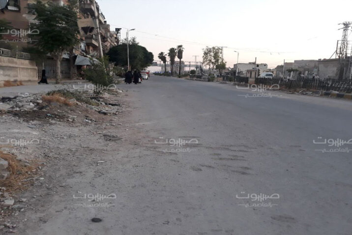 إصابة عنصر للنظام برصاص مجهولين في مدينة دوما بريف دمشق