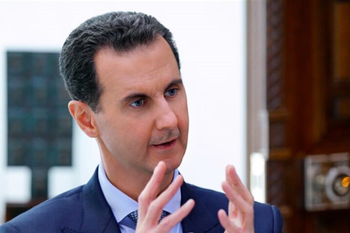 الأسد من المبكر الحديث عن ترشحي للانتخابات القادمة، ولا علاقات مع اسرائيل إلا بشروط