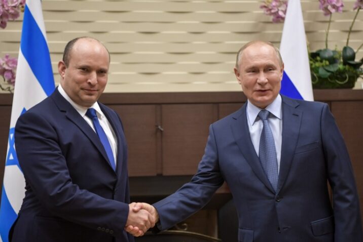 جنرال إسرائيلي بوتين وبنيت اتفقا على إخراج إيران من سوريا